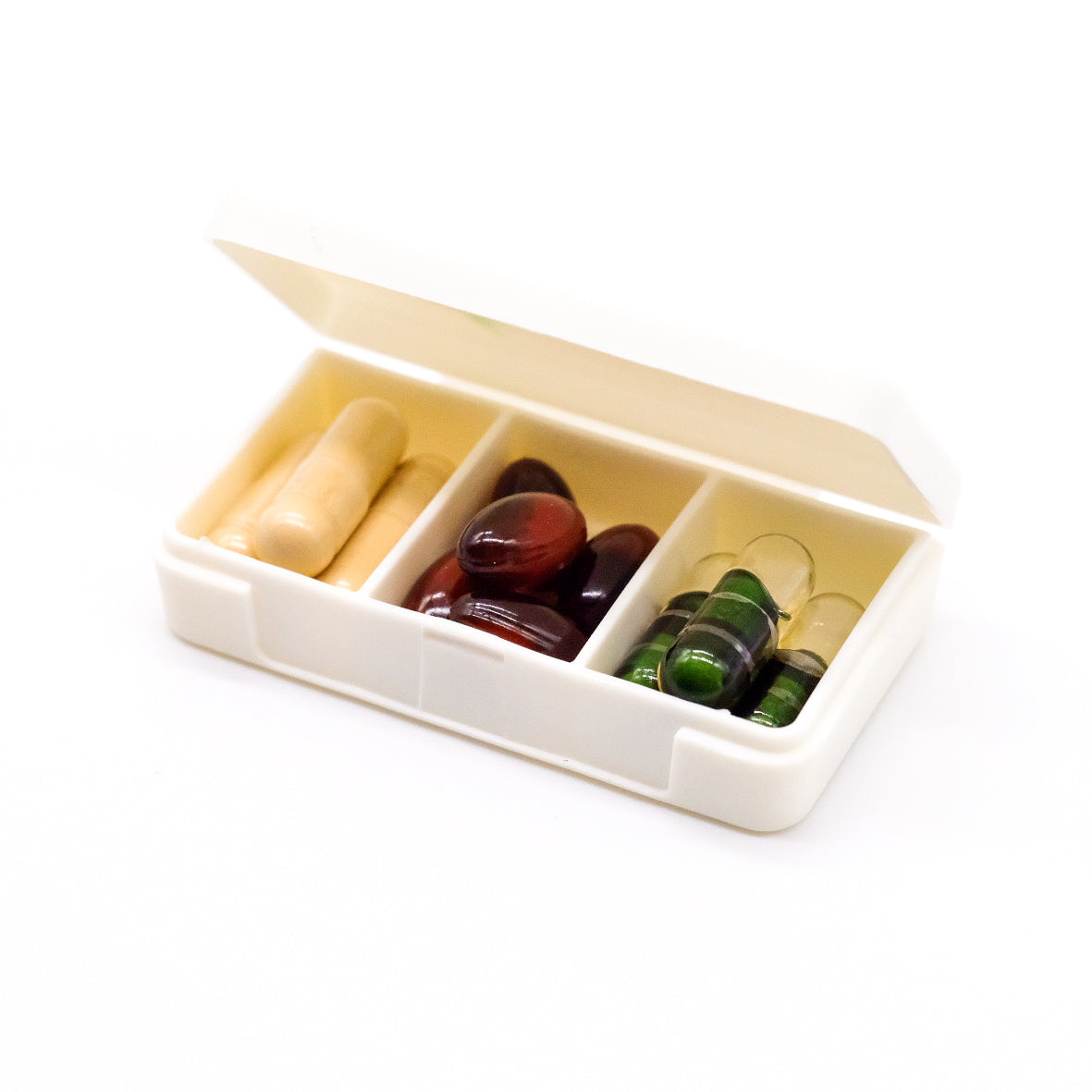 Waterproof Travel Pill Box - 3 Compartments