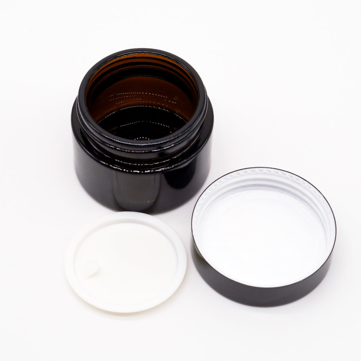 Contenant pour Cosmétique en Verre Ambré