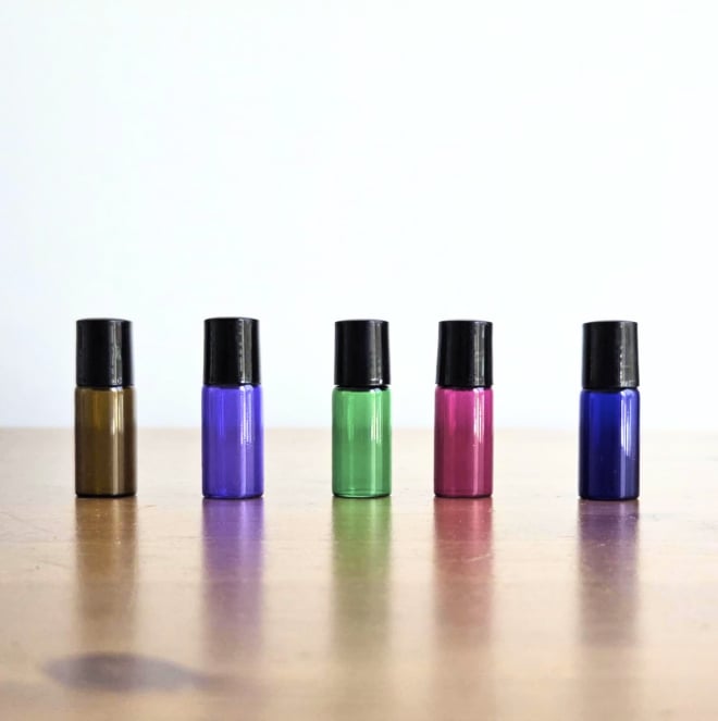 Bouteille avec applicateur à bille – Paquet de 5