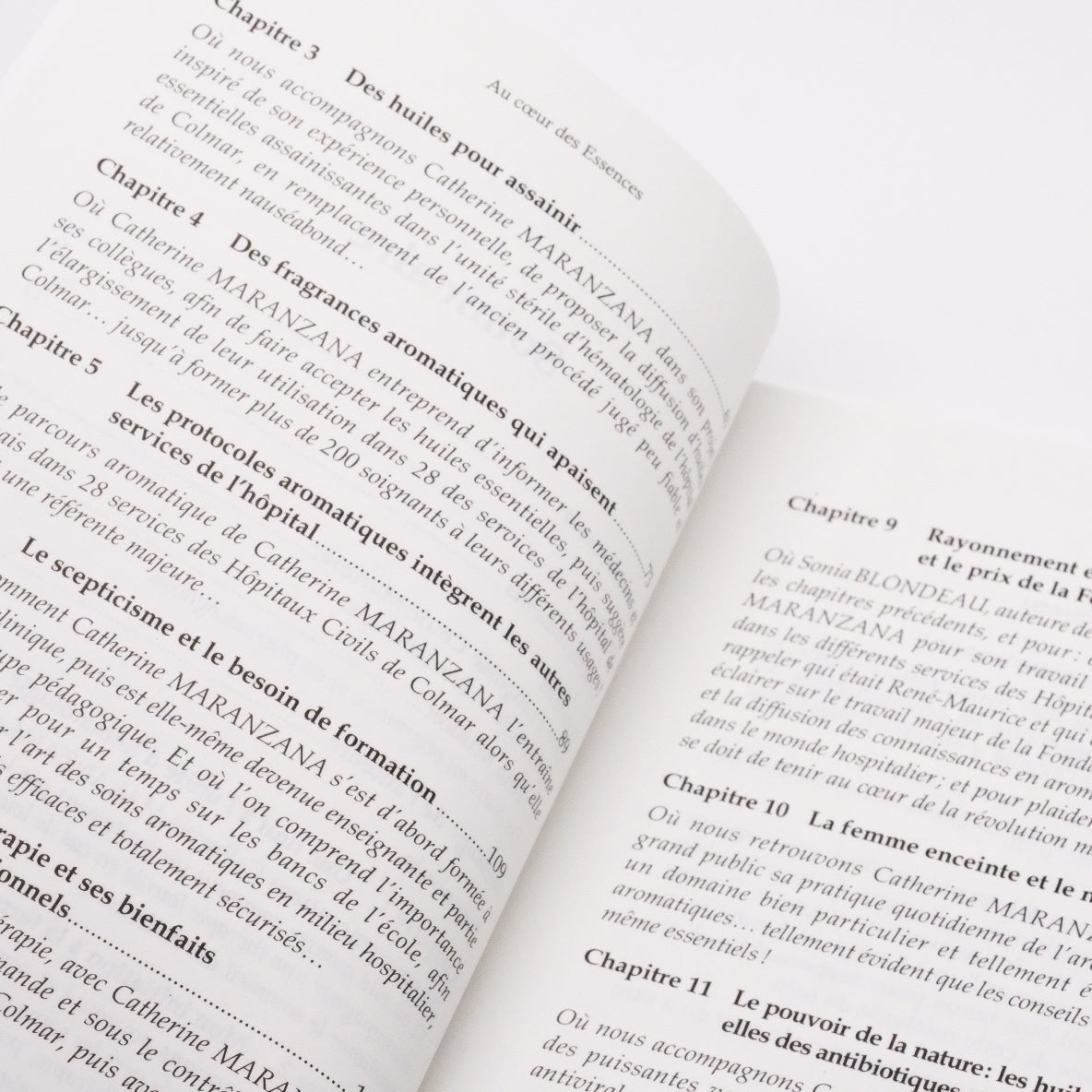 Extrait livre Sonia Blondeau - Au coeur des essences