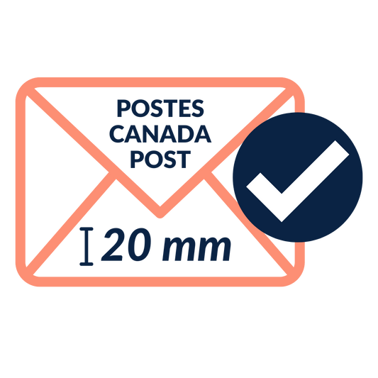 Produit qui passe en enveloppe Postes Canada