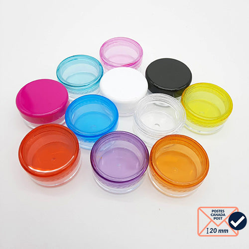 Contenants d'Échantillons Cosmétiques en Plastique - Qualité Supérieure