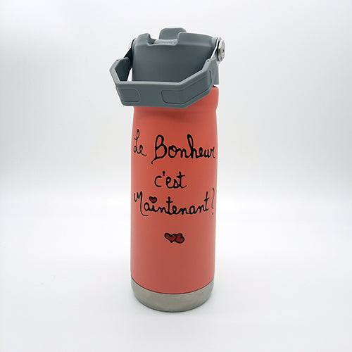 Water bottle with straw 22 oz -Suzan