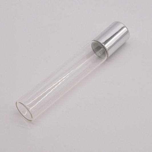 Rouleaux à bille en verre transparent 10 ml, paquet de 5