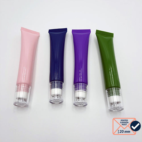 Tube vide avec boule de massage