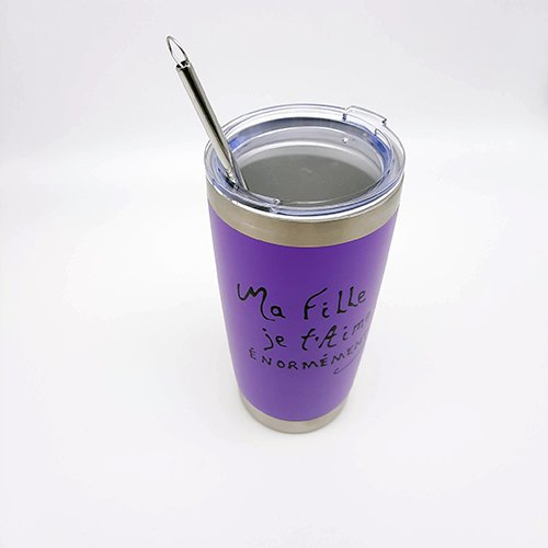 tumbler 20oz purple
