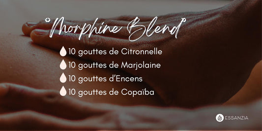 Soulagement naturel ''Morphine Blend'' : créer votre mélange d’huiles essentielles apaisant