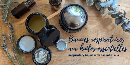 DIY baumes respiratoires aux huiles essentielles - Les indispensables de l'hiver pour toute la famille