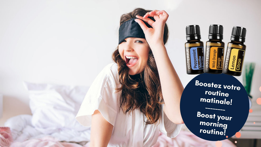 Boostez votre routine matinale avec des huiles essentielles énergisantes