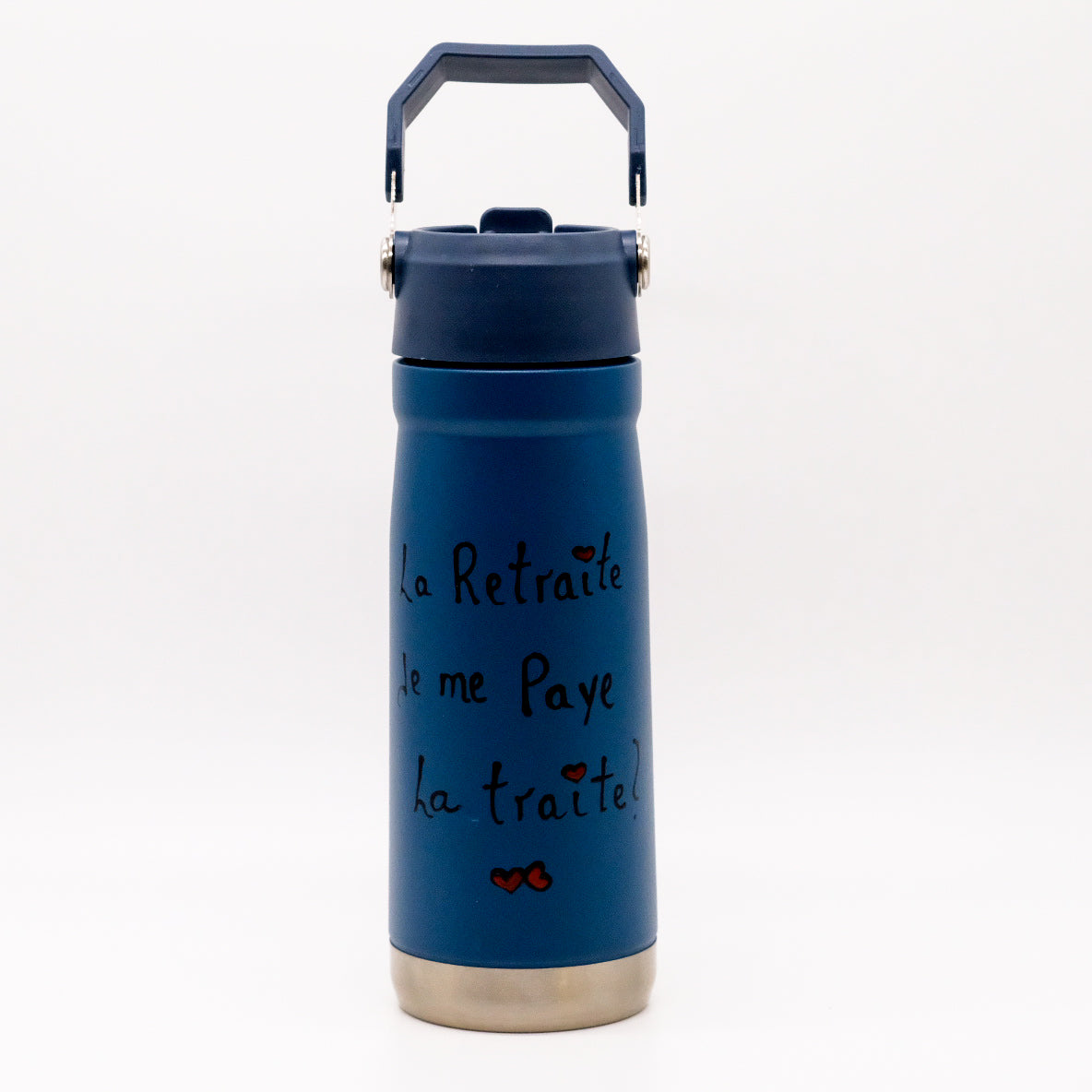 Water bottle with straw 22 oz -Suzan