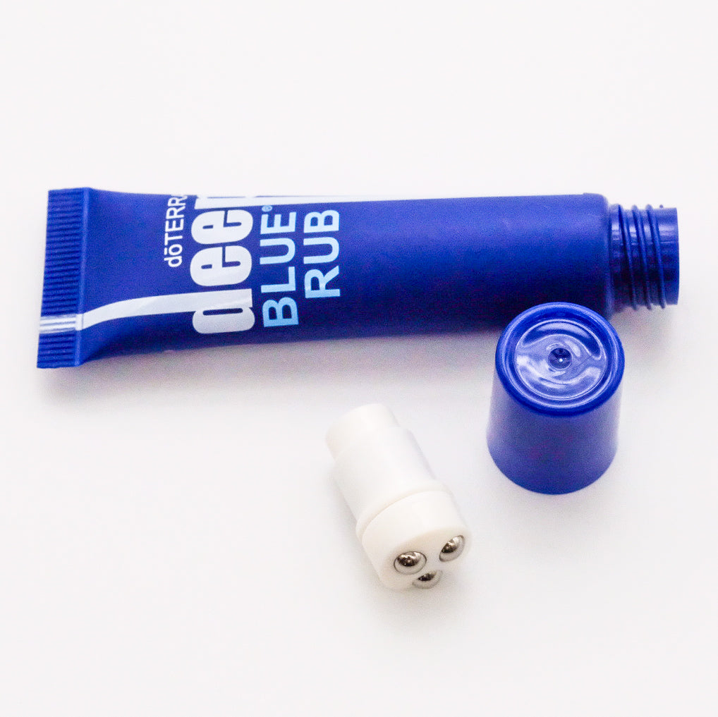 Tube Deep blue vide avec boule de massage