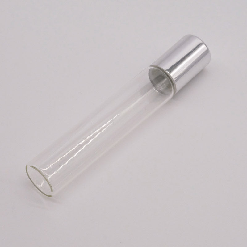 Rouleaux à bille en verre transparent 10 ml, paquet de 5