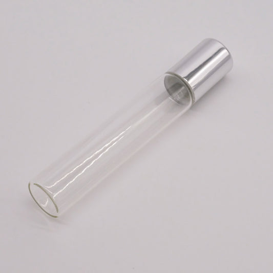Rouleaux à bille en verre transparent 10 ml, paquet de 5