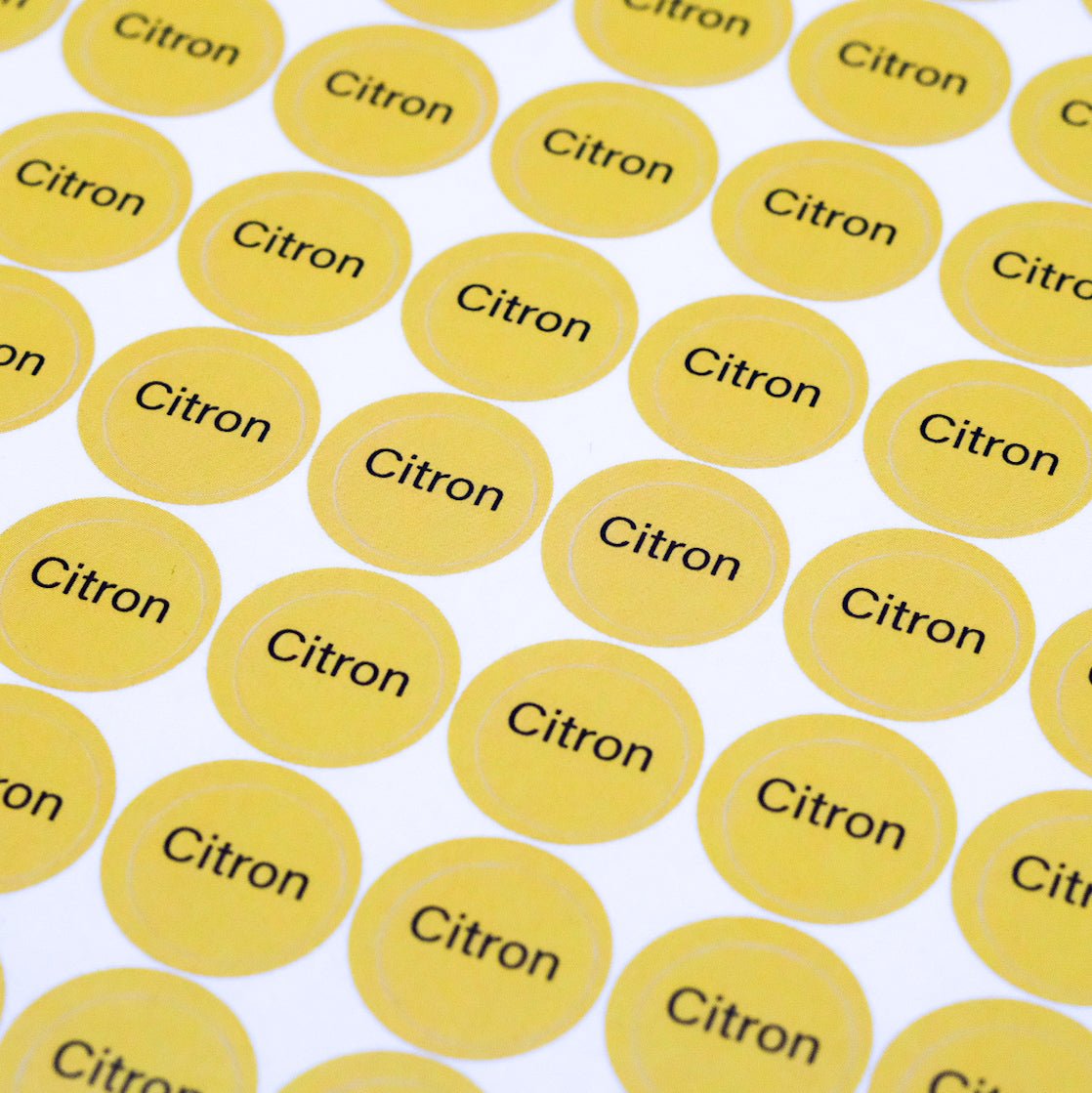 Stickers – single essential oils