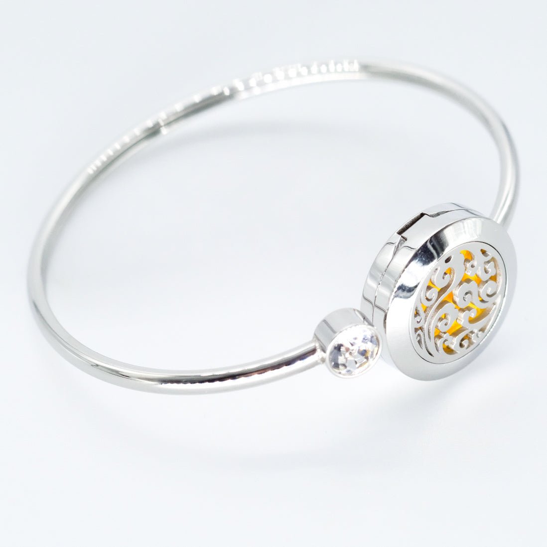 Bracelet diffuseur d'huiles essentielles en acier Inoxydable 316L