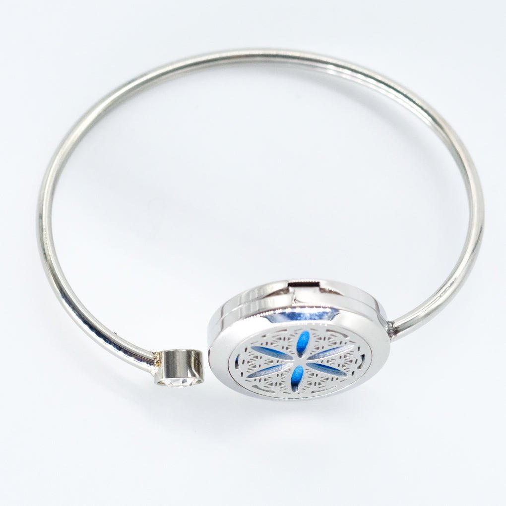 Bracelet diffuseur d'huiles essentielles en acier Inoxydable 316L