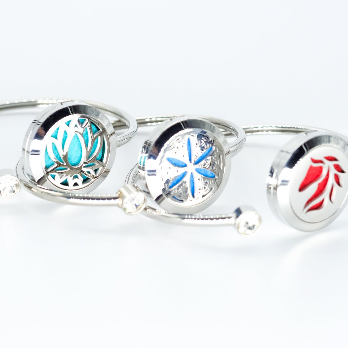 Bracelet diffuseur d'huiles essentielles en acier Inoxydable 316L