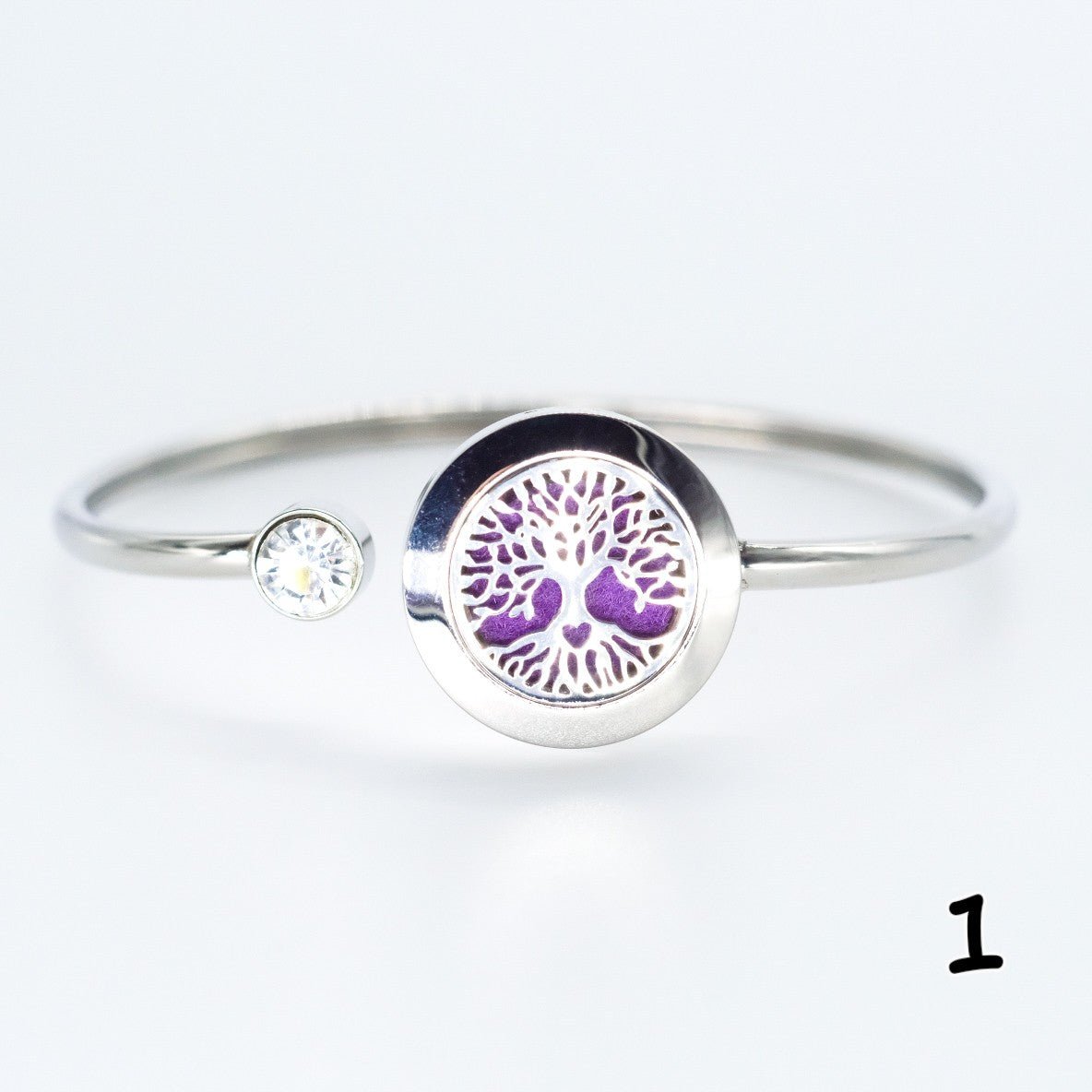 Bracelet diffuseur d'huiles essentielles en acier Inoxydable 316L