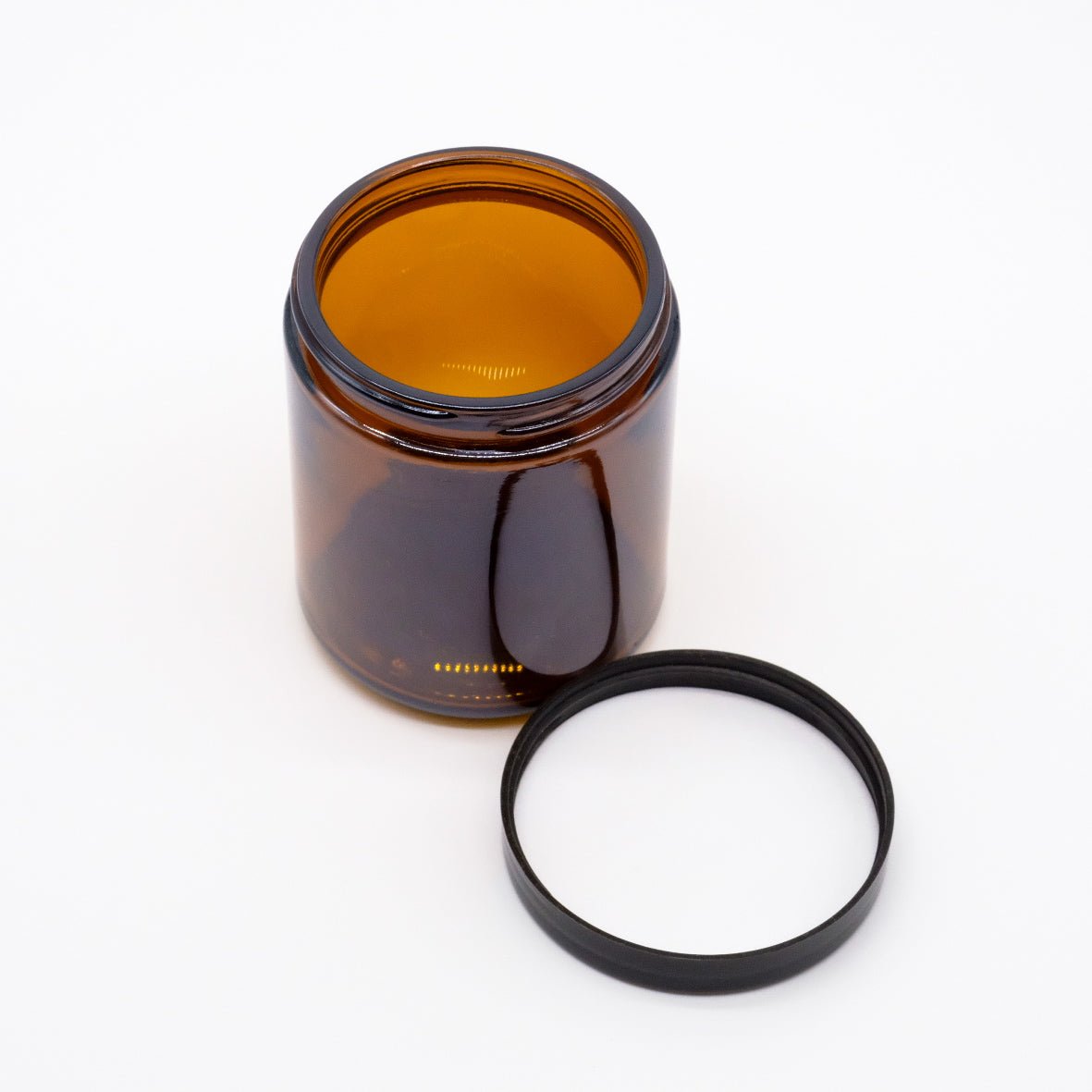 Contenant pour Cosmétique en Verre Ambré