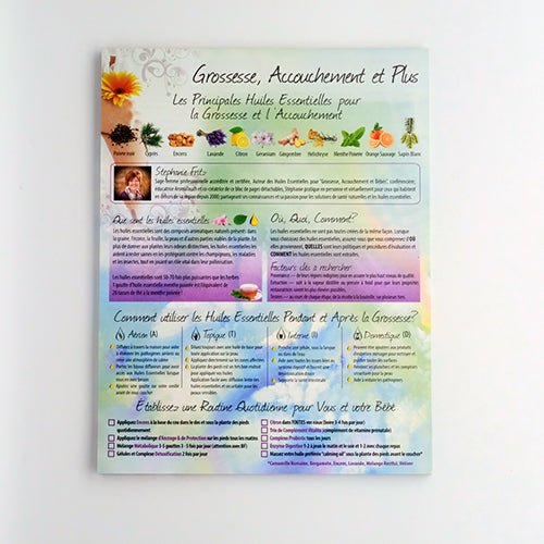 Grossesse, accouchement et plus– Carnet de pages amovibles