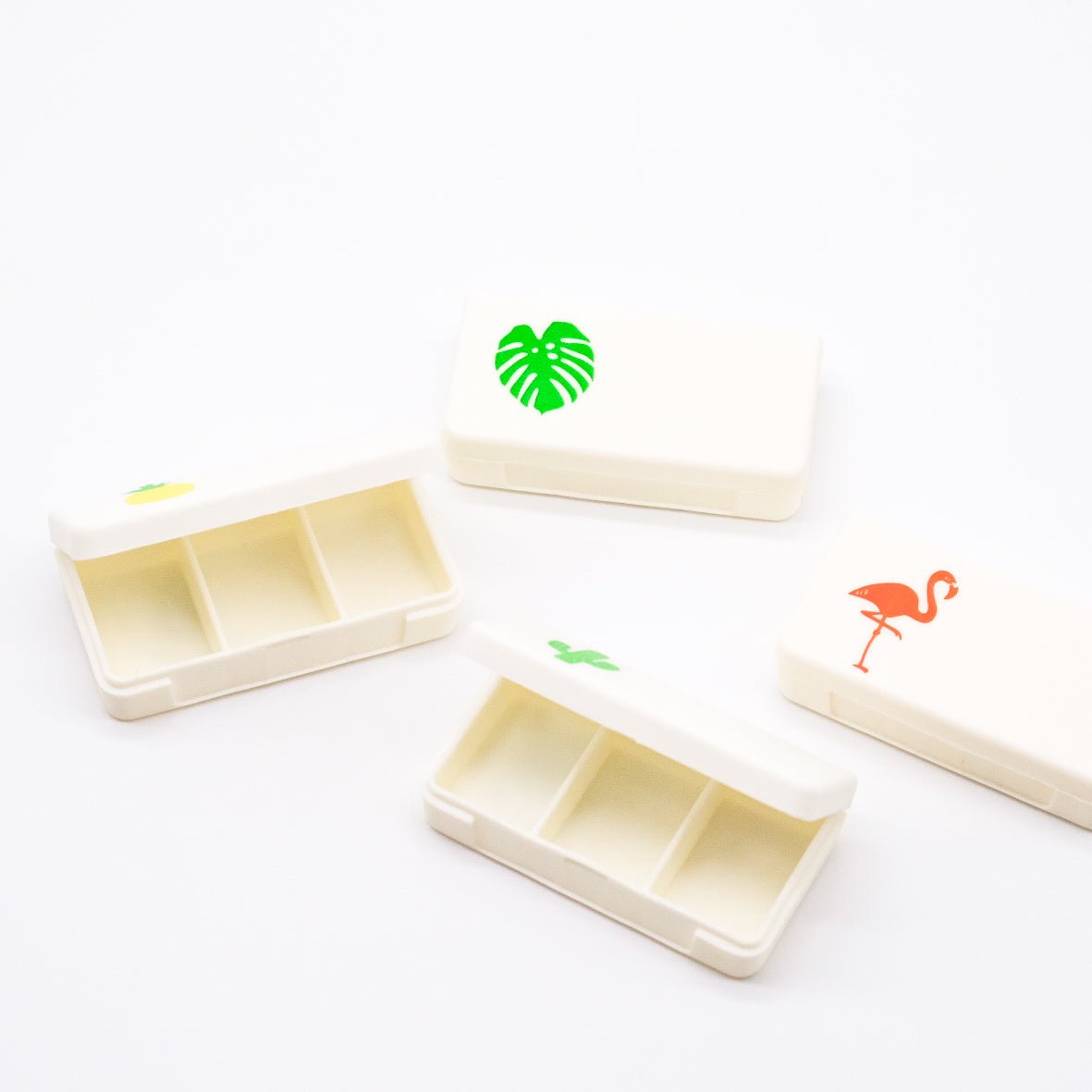 Waterproof Travel Pill Box - 3 Compartments