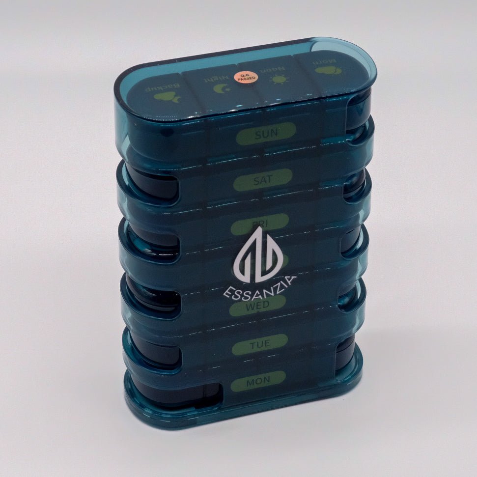 Space Saver Weekly Vertical Pill Box