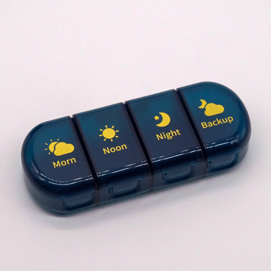Space Saver Weekly Vertical Pill Box