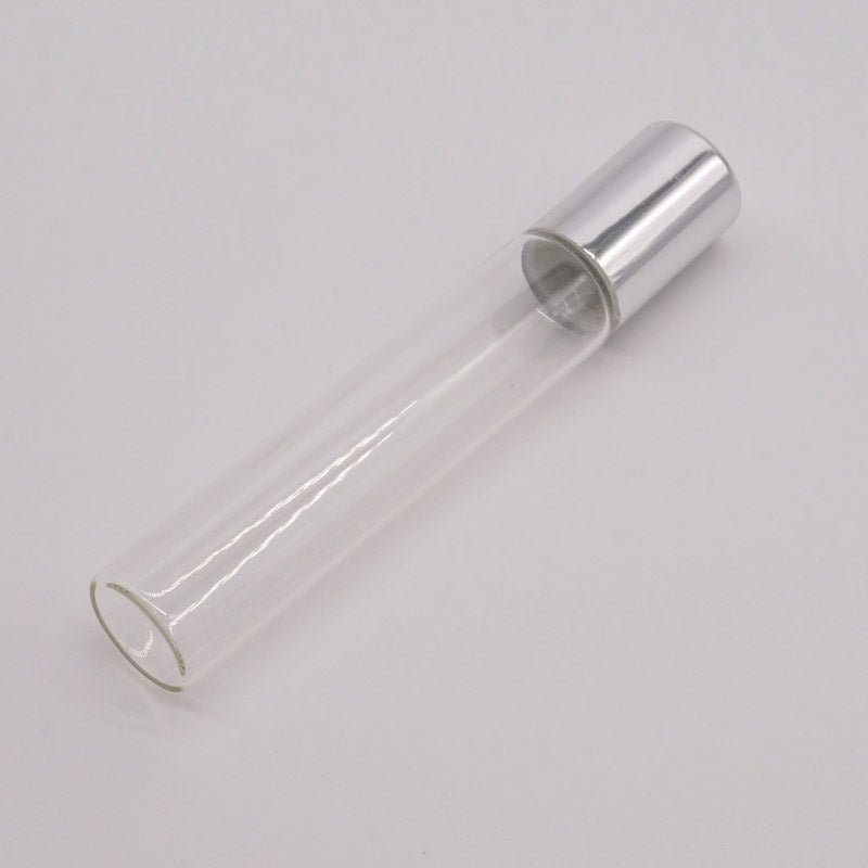 Rouleaux à bille en verre transparent 10 ml, paquet de 5